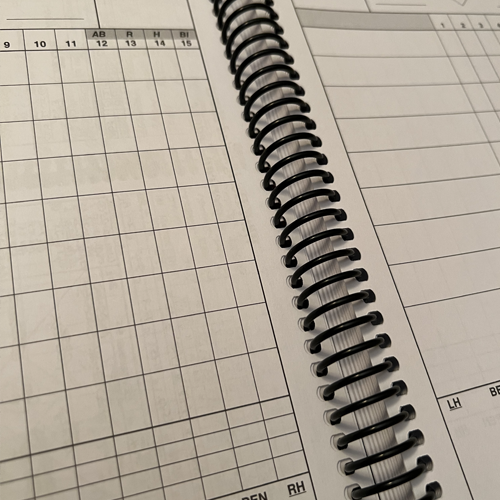 Radio Scorebook – Bob Carpenter's Baseball Scorebook